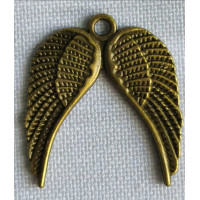 Підвіска (шармик) Only Бронзові крила 2х2,3 см (Ш-0198)