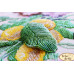 Набір для вишивання на велюрі бісером Tela Artis Букет з лимонами (НВ-020)