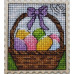 Набір для вишивання хрестиком Zayka Stitch Великодній кошик (арт. 022)