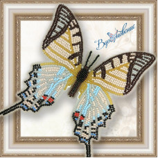 Набір для вишивання бісером АртСоло 3D Метелик «Вітрильник Протесілай»(BGP-024)