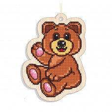 Іграшка-підвіс для вишивки Embroidery Craft Плюшевий ведмедик (FNGi-024)