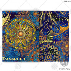 Набір для вишивання бісером Virena Обкладинка на паспорт ОП_026