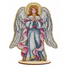 Набір для вишивання хрестиком М.П.Cтудія Різдвяний ангел (О-027)