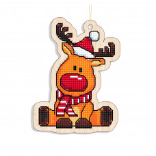 Игрушка-подвес для вышивки Embroidery Craft  Лось (FNGi-028)