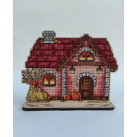 Набір для вишивання хрестиком Zayka Stitch Осінній будиночок (арт.033)