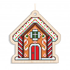 Іграшка-підвіс для вишивки Embroidery Craft Пряниковий дім (2) (FNGi-034)