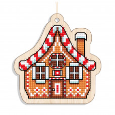 Іграшка-підвіс для вишивки Embroidery Craft Пряниковий дім (3) (FNGi-035)