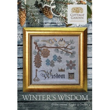 Схема для вышивки Cottage Garden Sampling Winter's Wisdom (3/12)( CGS42)