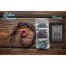 Pack (комплект матеріалів) для дизайну Павичі Peacocks (VP-038-TBP-DB)