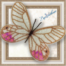 Набор для вышивки бисером АртСоло 3D Бабочка «Цитериас пиропина» (BGP-038)