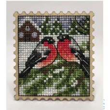 Набор для вышивания крестиком Zayka Stitch Снегири (039)