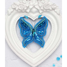 Набор для изготовления брошки Tela Artis Загадочная бабочка (Б-040)