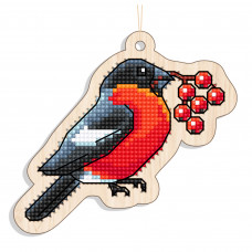 Іграшка-підвіс для вишивки Embroidery Craft Снігур з горобиною (FNGi-040)