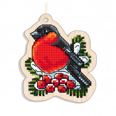 Іграшка-підвіс для вишивки Embroidery Craft Снігур на гілці (FNGi-041)