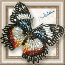 Набор для вышивки бисером АртСоло 3D Бабочка «Гиполимнас декситея» (BGP-044)