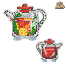 Набір для вишивання хрестиком VOLOSHKA Чайничок з чаєм (VPC_045)