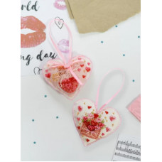 Набір для вишивання бісером новорічної іграшки Абріс Арт Чарівне кохання (ABT-050)