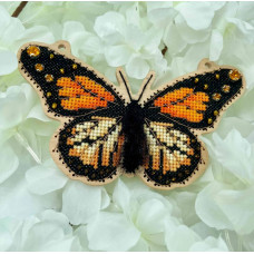 Інтер'єрна прикраса на дереві "Метелик" (YUMI_051_WF)