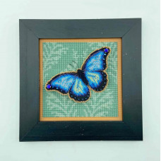Набір для вишивання від Юркевич М. Синій метелик (YuMI_052)