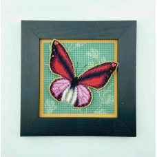 Набір для вишивання від Юркевич М. Червоний метелик (YuMI_053)