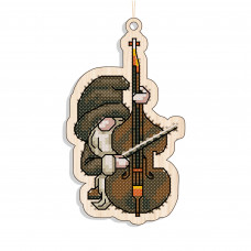 Іграшка-підвіс для вишивки Embroidery Craft Контрабасист (FNGi-053)