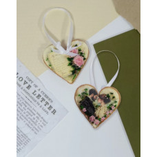 Набір для вишивання бісером новорічної іграшки Абріс Арт Віконт, який мене кохав…(ABT-055)