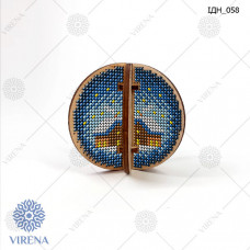 Игрушка объемная для вышивки на деревянной основе VIRENA (ІДН_058)