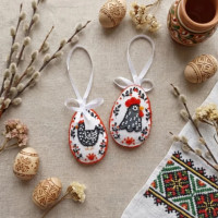 Набір для вишивання бісером інтер'єрної прикраси Домашнє щастя (ABT-059)