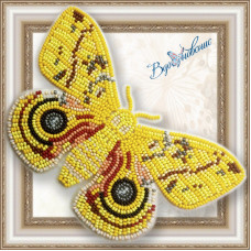 Набор для вышивки бисером АртСоло 3D Бабочка «Сатурния ио»(BGP-060)