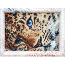 Набор от Миледи для вышивки бисером Золотой леопард (НЮ-061)