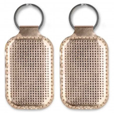 Заготовка для вишивки зі штучної шкіри «Брелок» FLBE(BB)-066 Рожеве золото