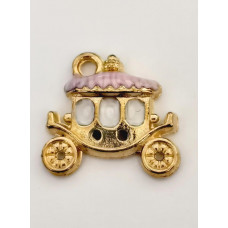 Підвіска (шармик) Only Карета 1,6*1,4 см.(К-0066)