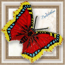 Набор для вышивки бисером АртСоло 3D Бабочка «Траурница (Nymphalis antiopa)»(BGP-068)