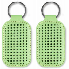 Заготовка для вишивки зі штучної шкіри «Брелок» FLBE(BB)-070 Світло-зелений