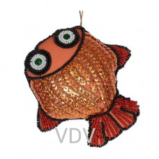 Набір для вишивання бісером ВДВ Декоративна іграшка Рибка (ТН-0727)