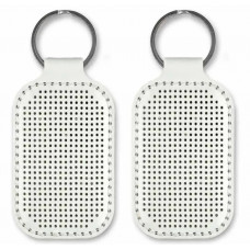 Заготовка для вишивки зі штучної шкіри «Брелок» FLBE(BB)-075 Білий