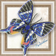 Набор для вышивки бисером АртСоло 3D Бабочка «Rhetus Dysonii»(BGP-075)