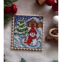 Набір для вишивання хрестиком Zayka Stitch Зимовий вечір (Арт 076)