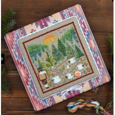Набір для вишивання хрестиком Тела Артіс Серія "Карпати". Стежка пастуха (Х-082)
