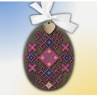 Набір для вишивки нитками на дерев’яній основі «Писанка. Вінниччина» FLW-085