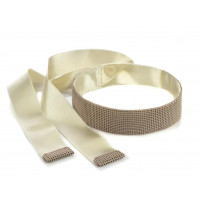 Заготовка для вишивки зі штучної шкіри «Чокер» (3 × 30 см) FLBE(BB)-087 Бежевий