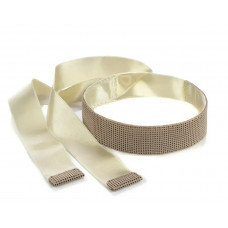 Заготовка для вишивки зі штучної шкіри «Чокер» (3 × 30 см) FLBE(BB)-087 Бежевий