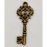 Підвіска (шармик) Only Ключик бронзовий, 3*1 см(К-91)