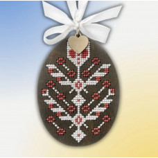 Набір для вишивки нитками на дерев’яній основі «Писанка. Чернігівщина» FLW-093