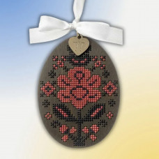 Набір для вишивки нитками на дерев’яній основі «Писанка. Київщина» FLW-097