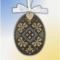 Набір для вишивки нитками на дерев’яній основі «Писанка. Полтавщина» FLW-098