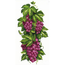 Схема для вишивання бісером Tela Artis Соковитий виноград (ТК-098)