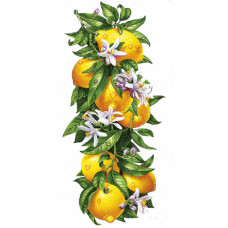 Схема для вишивання бісером Tela Artis Соковиті лимони (ТК-097)