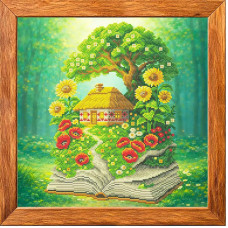 Набір для вишивання хрестиком VOLOSHKA Літня хатинка (VMC_1015) Набір для вишивання хрестиком VOLOSHKA Літня хатинка (VMC_1015)