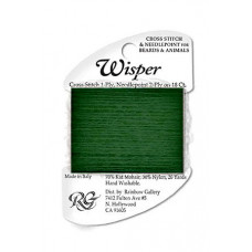 Нитки W87 - Christmas Green Wisper Yarn